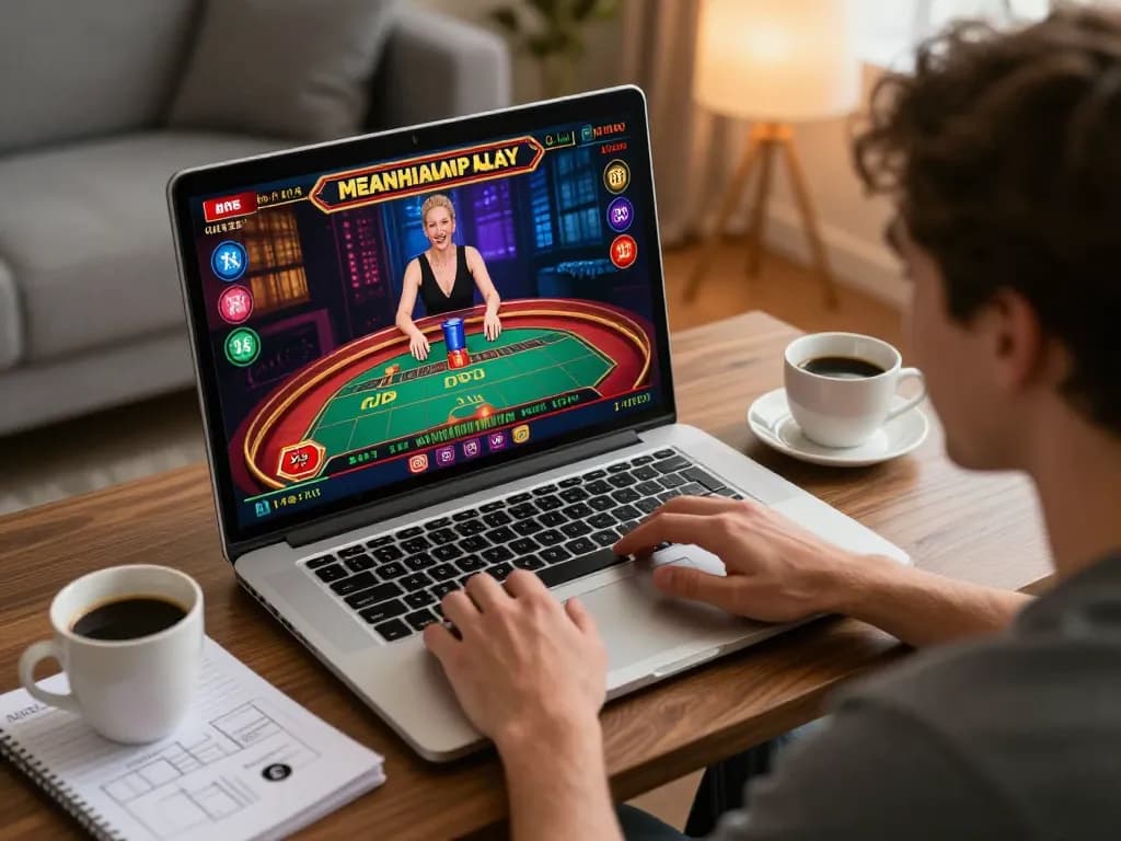 An engaging online gaming experience at okfun com showcasing live dealer action and strategy.