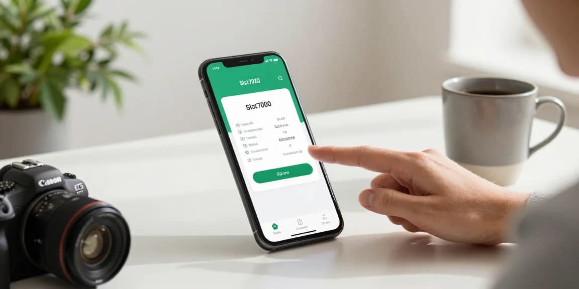 Effortless login experience using Slot7000 app on mobile