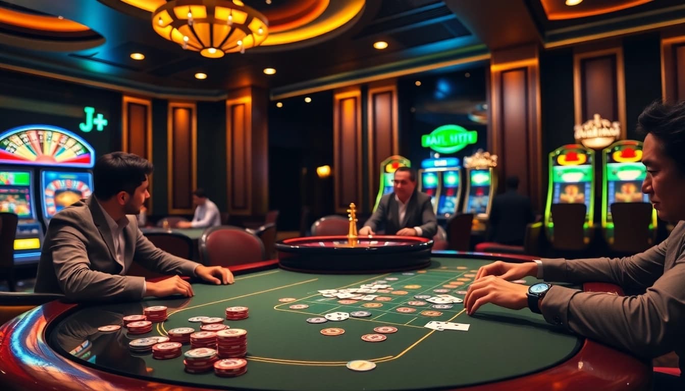 Engage in the thrilling action of "Link vào Jun88" with vibrant casino games and dynamic players.