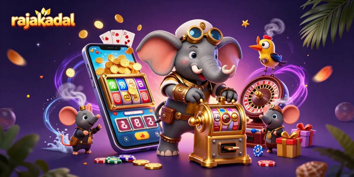 Menangkan jackpot besar di rajakadal dengan mesin slot emas dan karakter unik!