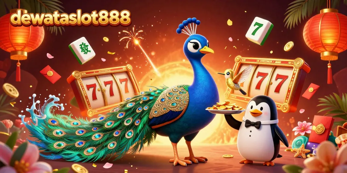 Permainan slot menguntungkan dewataslot888 dengan karakter 3D yang menawan dan elemen kasino mewah.