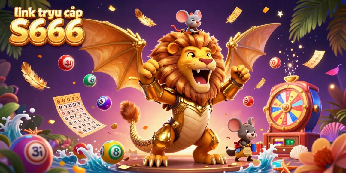 Join the excitement with link truy cập S666 as the triumphant chimera leads thrilling lottery games and dynamic elements.