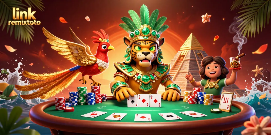 Experience excitement with link remixtoto as you engage in thrilling online poker action.
