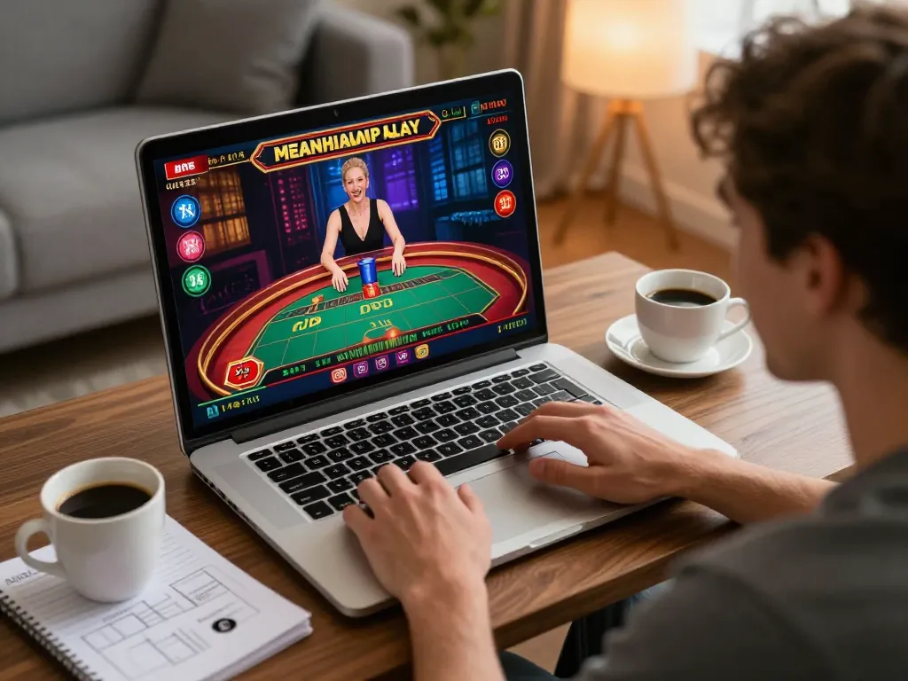An engaging online gaming experience at okfun com showcasing live dealer action and strategy.
