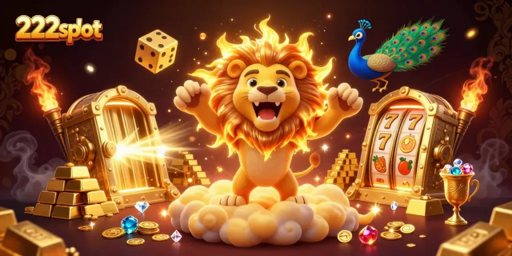 Mainkan slot dengan 222slot dan nikmati keseruan harta karun emas yang bersinar.
