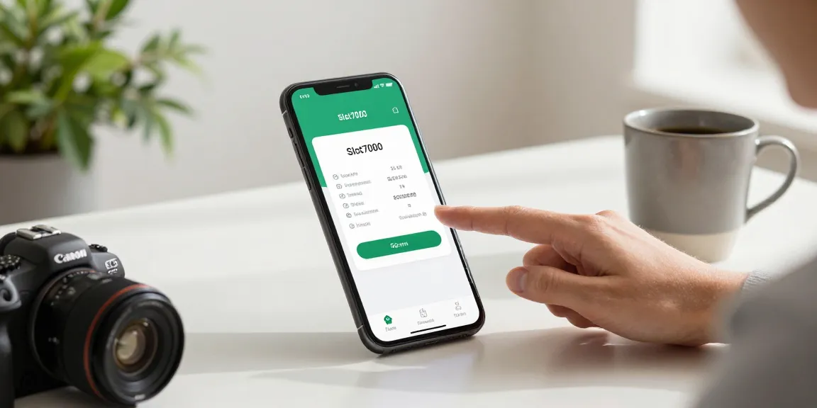 Effortless login experience using Slot7000 app on mobile