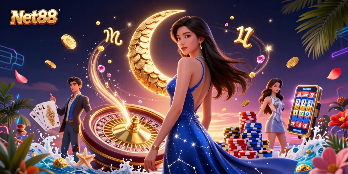 Experience thrilling moments with Net88's exciting casino games and promotional offers.