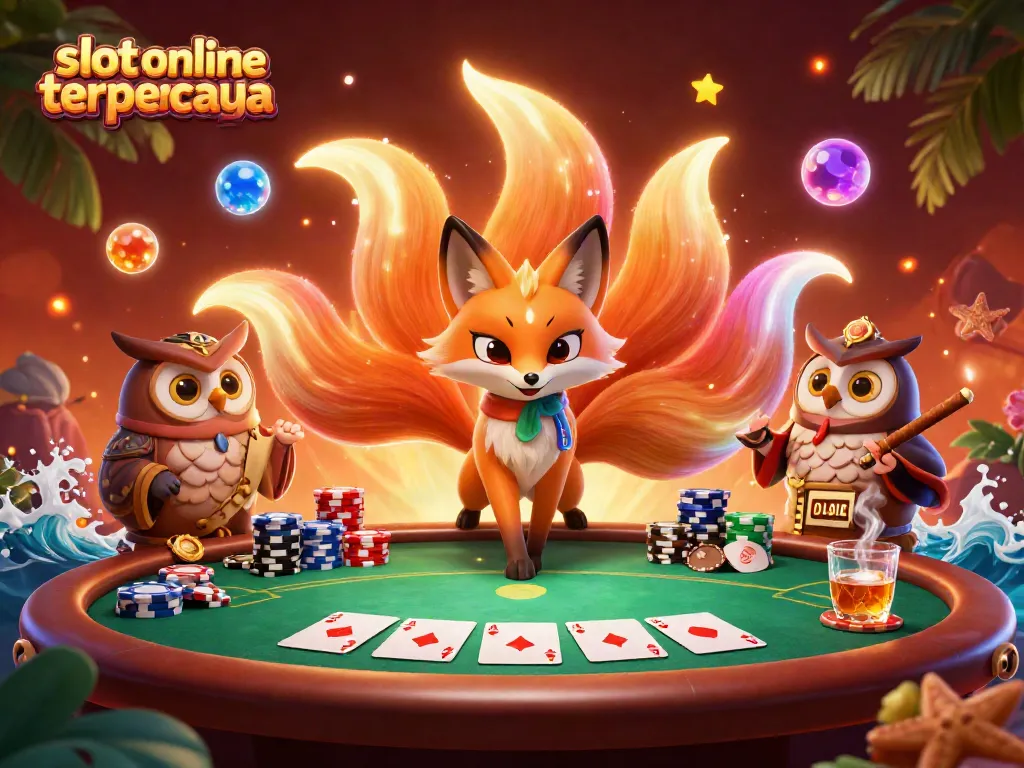 Raih kesempatan menang di slot online terpercaya dengan beragam elemen menarik dalam ilustrasi casino.