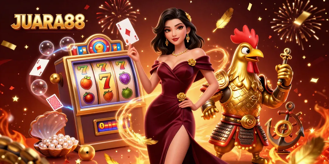 JUARA88 brings the excitement of casino slots to life with vibrant characters and dynamic gameplay.