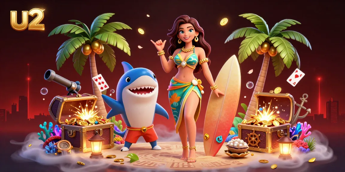 Experience thrilling U2 casino action with vibrant characters and dynamic gaming elements.