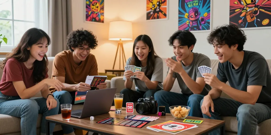 Togel betting enthusiasts discussing strategies in cozy living room.