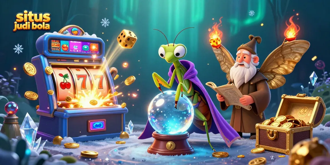 Engage with the situs judi bola world through a vibrant 3D casino scene full of action and excitement.