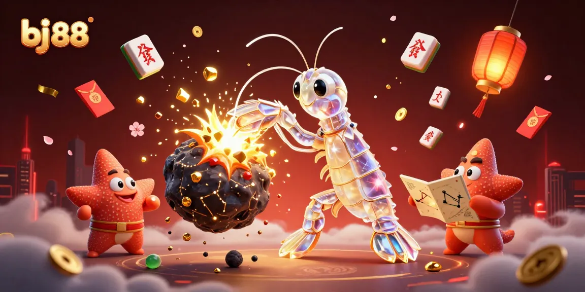 Engage in thrilling bets at bj 88 while enjoying vibrant 3D illustrations of galactic gambling adventures.