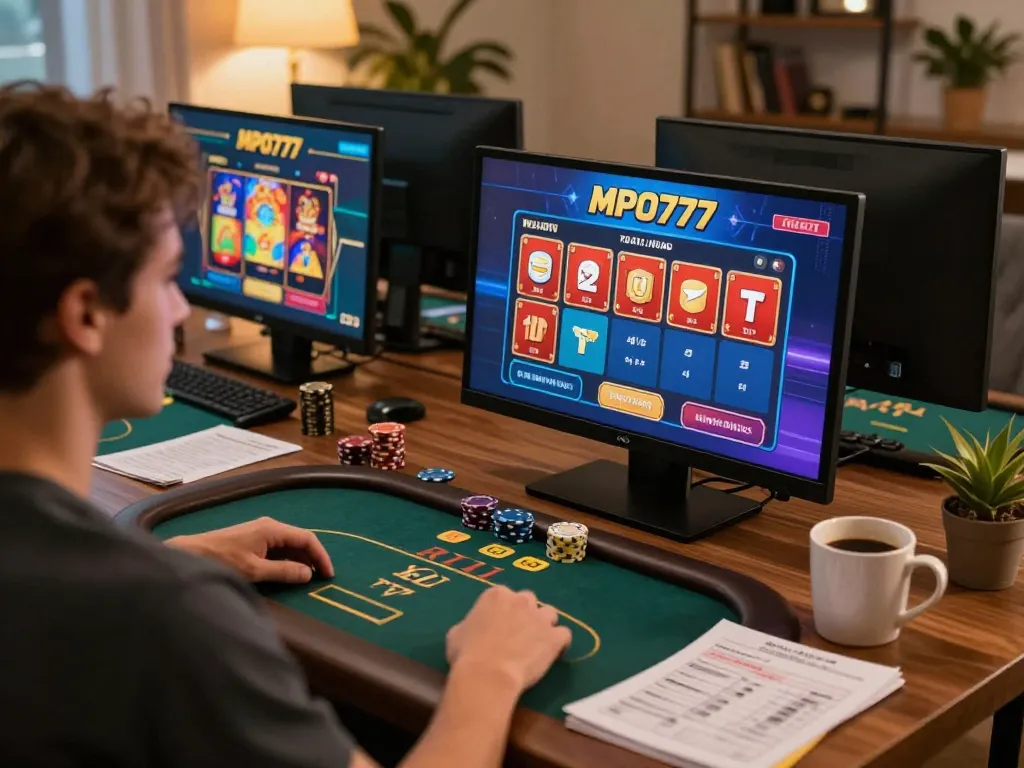 Sesi gaming online yang menarik menggunakan link mpo777 untuk mengakses pengalaman kasino yang mendebarkan dari rumah.
