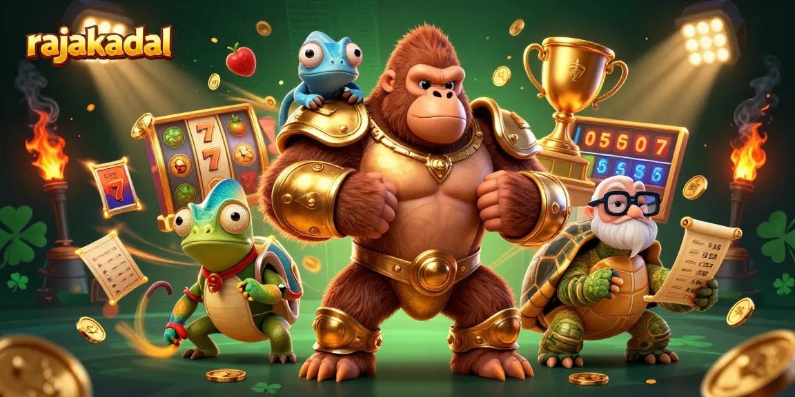Rasakan sensasi bermain di rajakadal dengan jackpot mesin slot yang memukau dan karakter menarik.