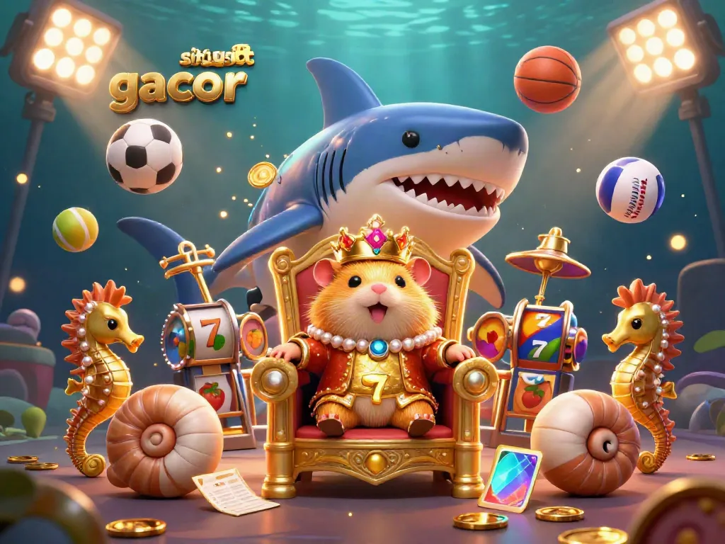 Gambarlah situs slot gacor dan aksi kecemasan samudera dengan raja hamster emas dan elemen permainan