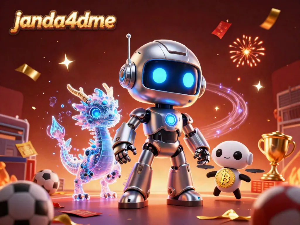 Menangkan taruhan dan nikmati pengalaman sportsbook di janda4dme dengan ilustrasi digital futuristik.