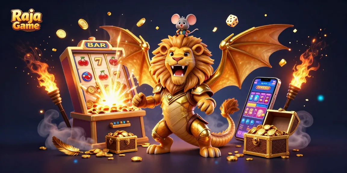 Raja Game showcases thrilling gameplay with dynamic characters and vibrant casino elements.