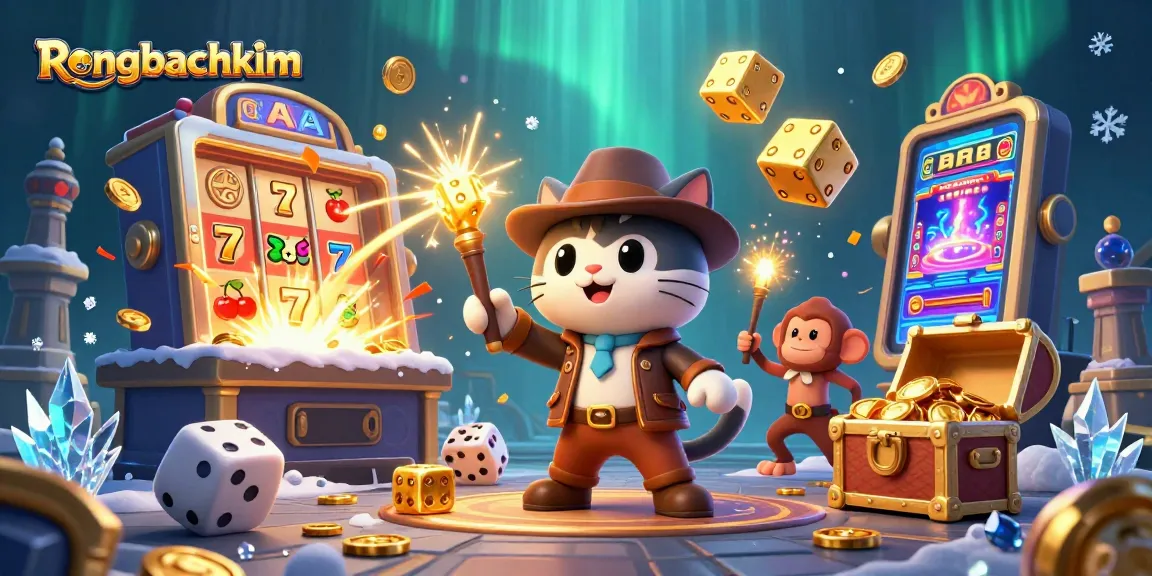 Engage with Rongbachkim's thrilling casino journey featuring vibrant slots and energetic gameplay.