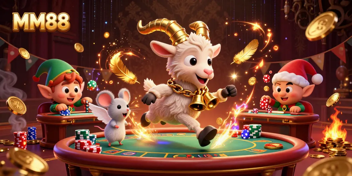 Experience the vibrant thrill of MM88 casino featuring Krampus and mischievous gremlins.