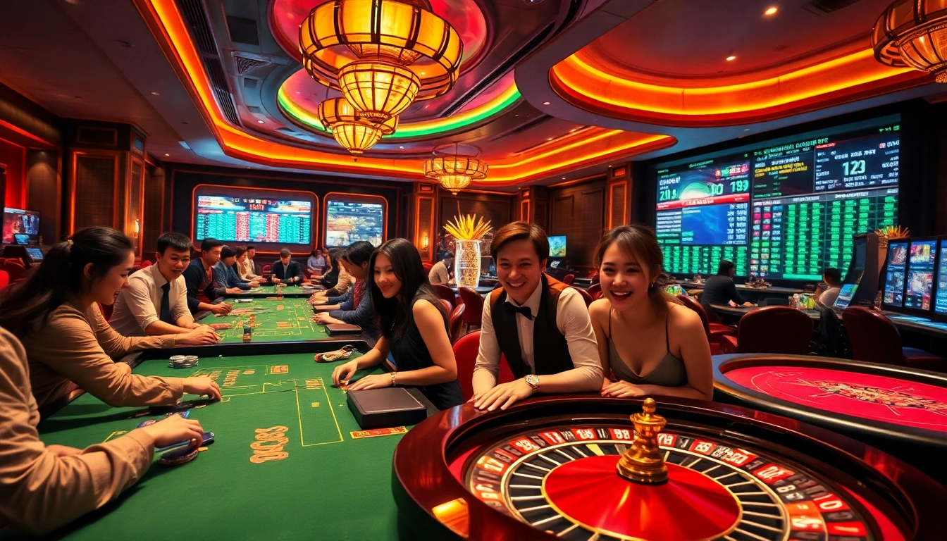 C168.COM vibrant casino experience with joyful players and dynamic games