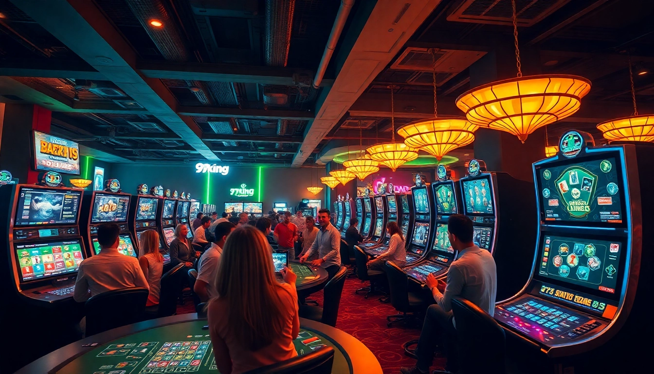 Dynamische online gokscene bij 79king met spannende spelers en spellen.