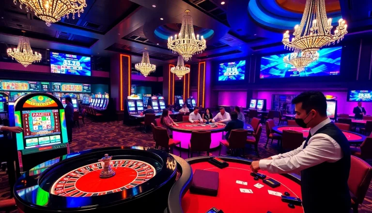 Experience the thrill of gambling at MM88 with live dealers, vibrant casino environments, and exciting games.