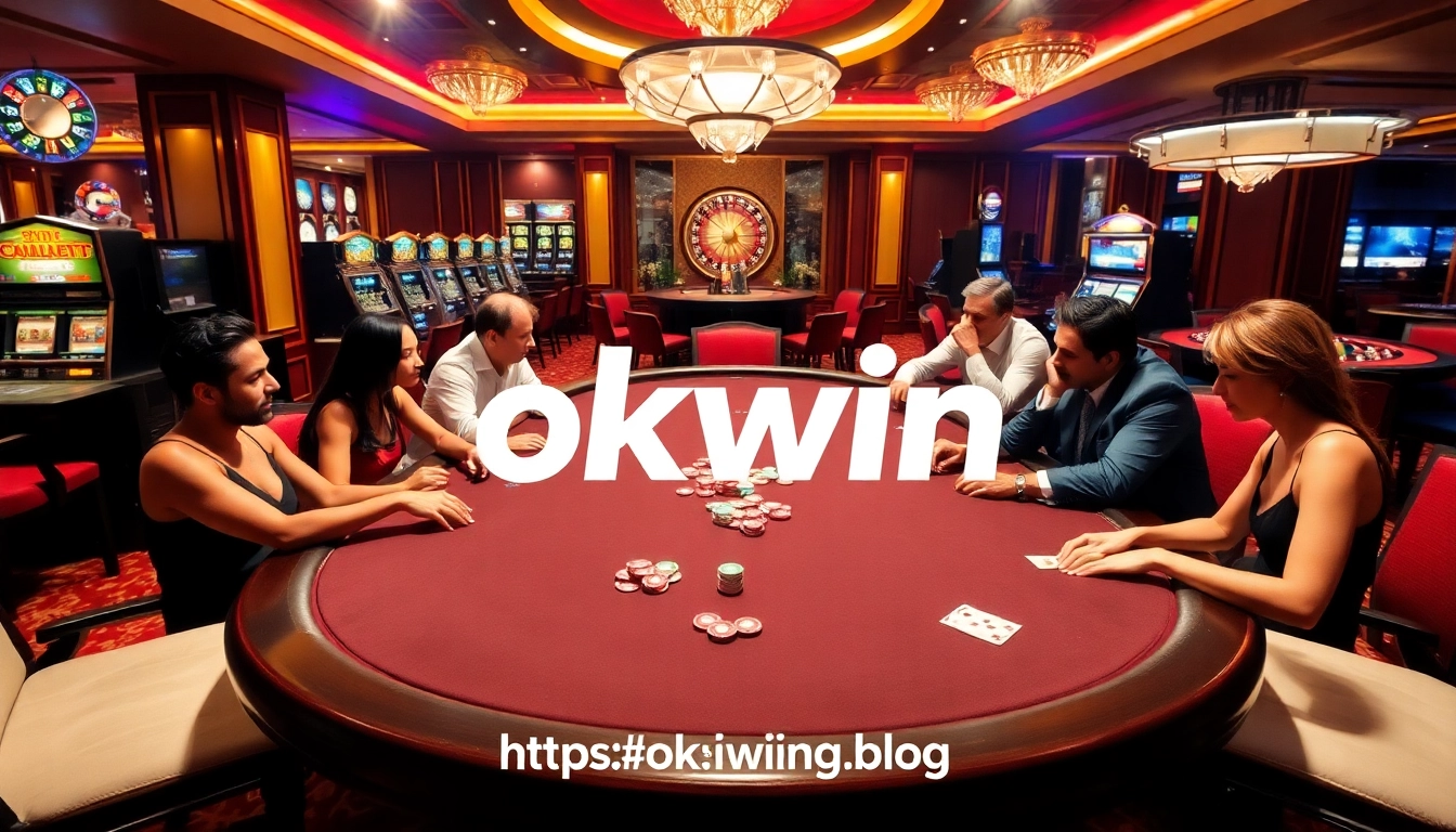 Experience the thrill of poker and gaming at https://okwin.blog/ with vibrant casino visuals.