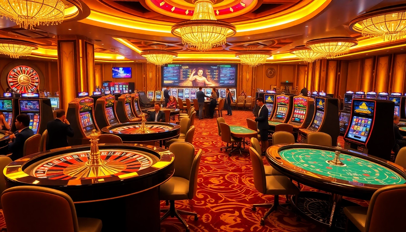 Experience the thrill of bk8thai ทางเข้า with elegant casino games and vibrant atmosphere.