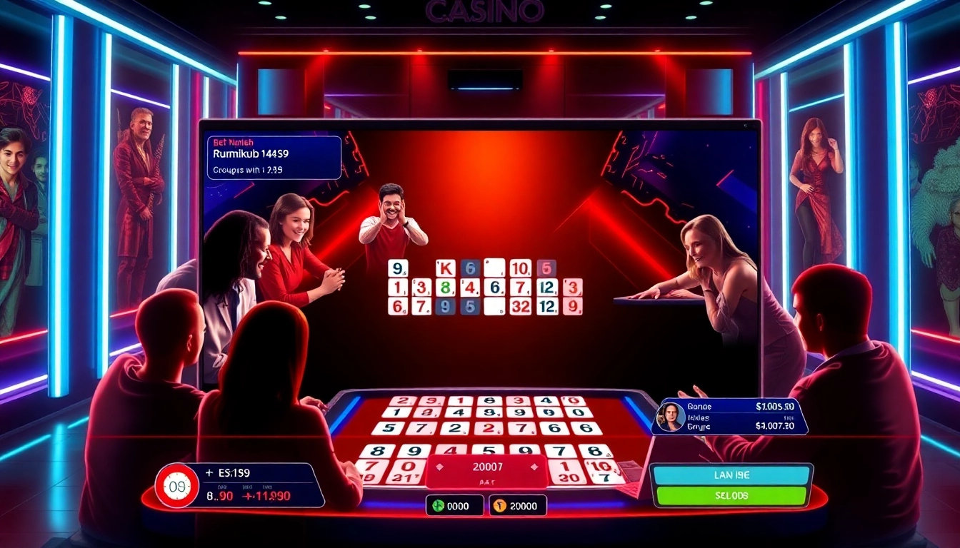 השתתפו ברמיקוב אונליין עם חברים על שולחן משחק וירטואלי דינמי מלא באריחים צבעוניים.