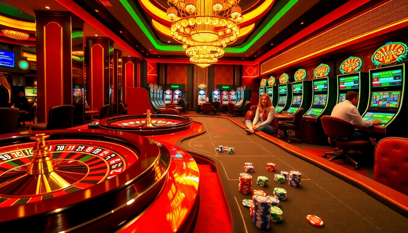 Engaging in thrilling gameplay at LV88, featuring vibrant casino elements and strategic excitement.