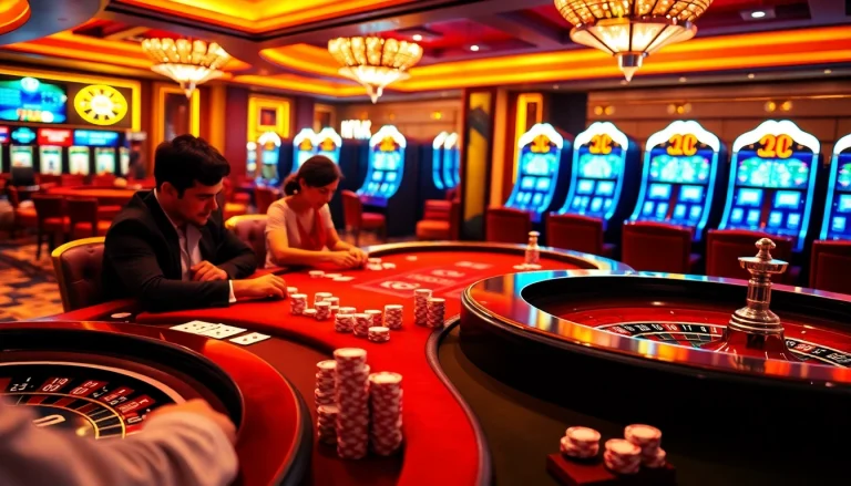 Experience the excitement of MK8 gaming with vibrant casino tables and thrilling action.
